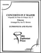 Concerto in F Major Euphonium and Piano P.O.D. cover